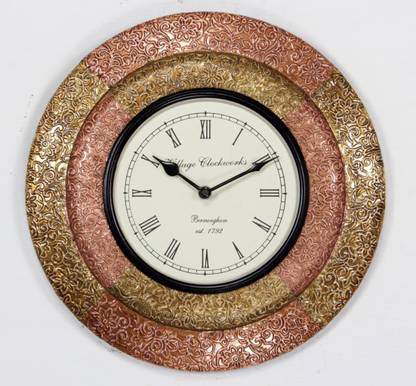 Home and Bazaar Analog 30 cm X 30 cm Wall Clock