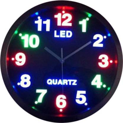 HUPPME Analog 25 cm X 25 cm Wall Clock