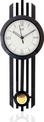 Fiesta Solar Designer Pendulum Analog 54 cm X 27 cm Wall Clock