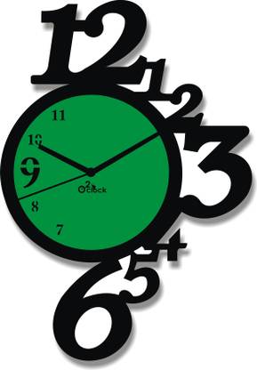 2 O'Clock Analog 1 cm X 41 cm Wall Clock