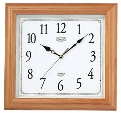 CASIO Analog 34 cm X 32 cm Wall Clock