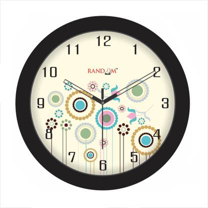 RANDOM Analog 27.94 cm X 5 cm Wall Clock