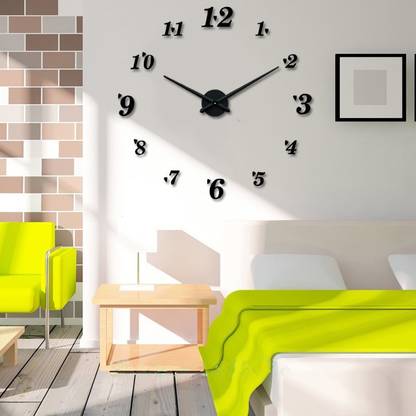 Metro Global Analog 66 cm X 66 cm Wall Clock