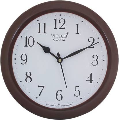 VICTOR Analog 21 cm X 21 cm Wall Clock
