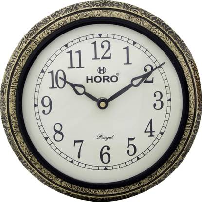 HORO Analog 19.48 cm X 5 cm Wall Clock