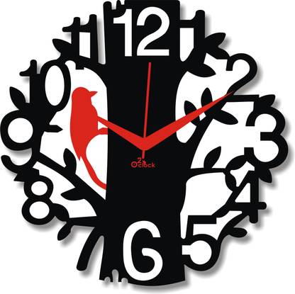 2 O'Clock Analog 41 cm X 41 cm Wall Clock