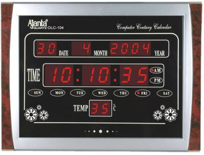 AJANTA Digital Wall Clock