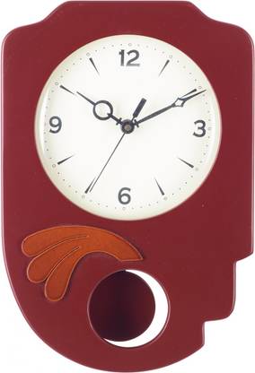 eCraftIndia Analog 29 cm X 20 cm Wall Clock