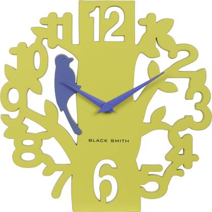 BLACKSMITH Analog 31.25 cm X 31.25 cm Wall Clock