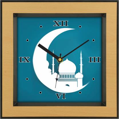 Shopping Monster Analog 27 cm X 27 cm Wall Clock