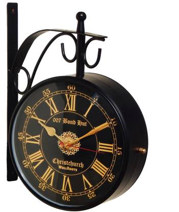 007 Bond Hut Analog 30 cm X 12 cm Wall Clock