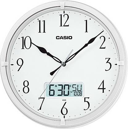 CASIO Analog-Digital 26 cm X 26 cm Wall Clock