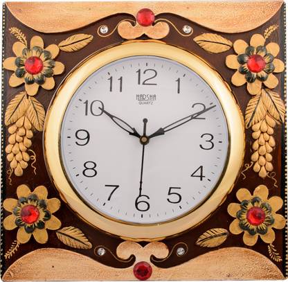 eCraftIndia Analog 30 cm X 30 cm Wall Clock