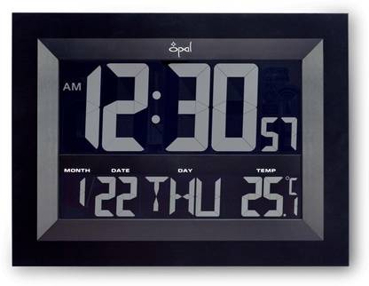 Opal Digital Wall Clock