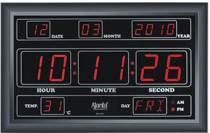 AJANTA Digital Wall Clock