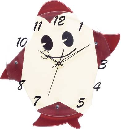 eCraftIndia एनालॉग 35 cm X 36 cm दीवार घड़ी