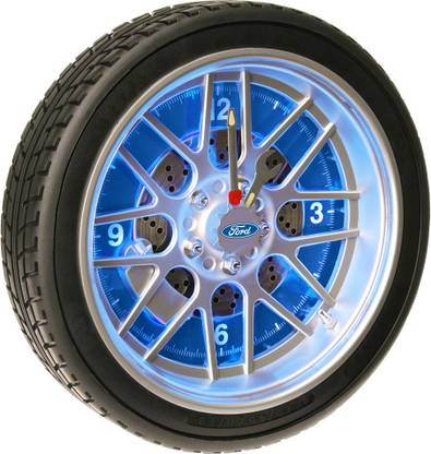 Tyre Analog 4 cm X 3 cm Wall Clock