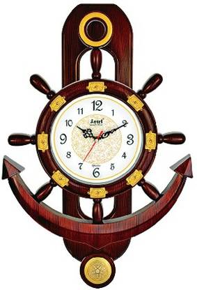 Ariel Analog 50 cm X 36 cm Wall Clock