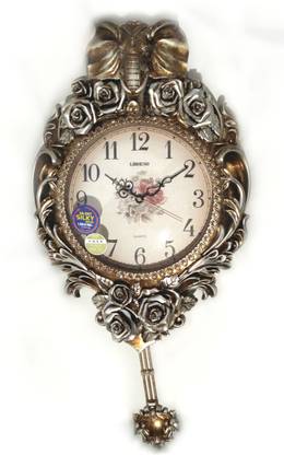 Lisheng Analog 40 cm X 40 cm Wall Clock