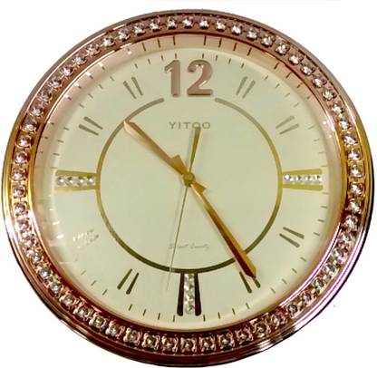 Yitoo Analog 15 cm X 30 cm Wall Clock
