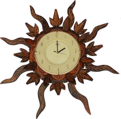 Ajanta Og 55 Cm X 3 Wall Clock, Wooden Wall Clocks Flipkart India