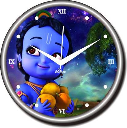 2 O'Clock Analog 30 cm X 30 cm Wall Clock