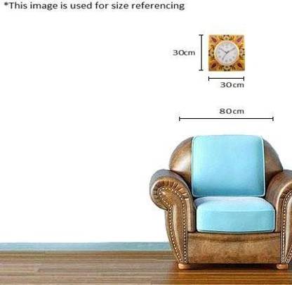 eCraftIndia Analog 30 cm X 30 cm Wall Clock