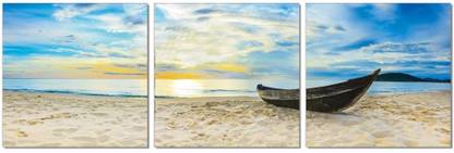 GO HOOKED 3 Panel Wall Decor Pack of 3