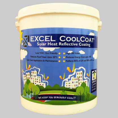 excel coatings - Cool Roof Coating - White Emulsion Wall Paint