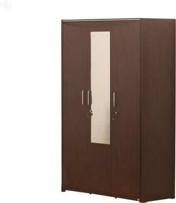 Piyestra Engineered Wood 3 Door Wardrobe