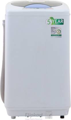 Haier 6 kg Fully Automatic Top Load Washing Machine White