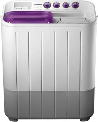 SAMSUNG 7 kg Semi Automatic Top Load Washing Machine Purple, Grey
