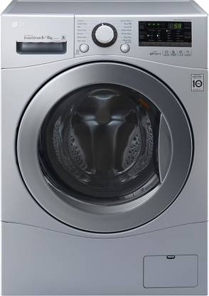 LG 8/6 kg Washer with Dryer Ready to Wear Clothes with In-built Heater