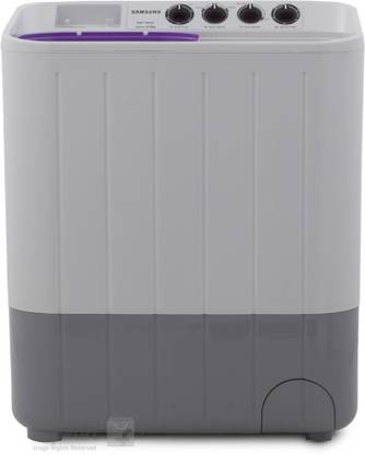 SAMSUNG 6.5 kg Semi Automatic Top Load Washing Machine White