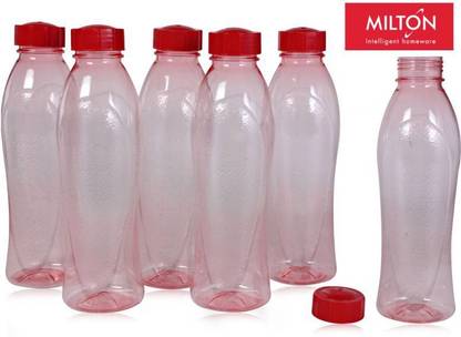MILTON Fridge Bottle / Water Bottle Set of 6 Bottles 1000 ml Bottle