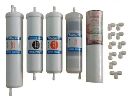 Aquadyne Complete RO Service Kit for Whirlpool Reverse Osmosis Water Purifiers Solid Filter Cartridge