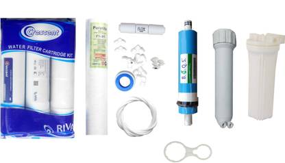 CRESCENT Inline set with Bowl, MH & 80 GPD BNQS membrane Solid Filter Cartridge