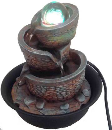 एक्राफ्टिंडिया 21 cm X 21 cm X 18 cm वॉटर फाउंटेन