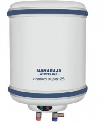 MAHARAJA WHITELINE 25 L Storage Water Geyser (25 Ltr Ltr Classico Super 25(WH-132) Storage Geysers White, White, Blue)