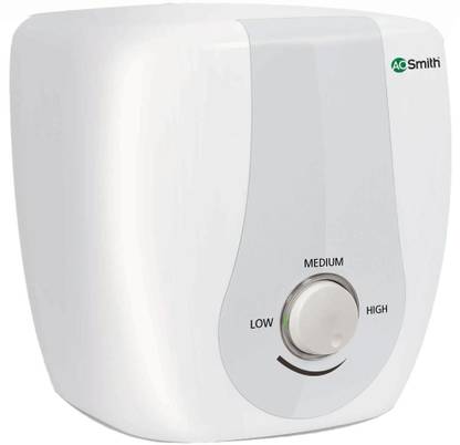 AO Smith 10 L Storage Water Geyser (Sas, White, Silver)