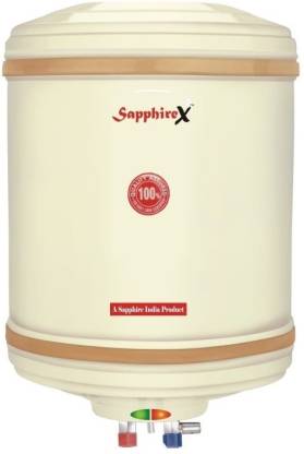 Sapphirex 15 L Storage Water Geyser (Metal-15S, Ivory)