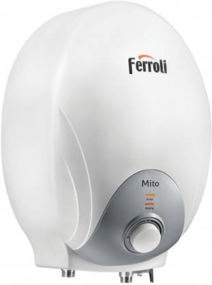 Ferroli 1 L Instant Water Geyser (Mito, White)