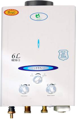 SURYA 6 L Instant Water Geyser (HB-E190, White)