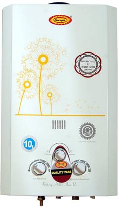 SURYA Surya Gas 10 l 10 L Gas Water Geyser