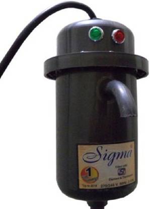 SIGMA 1 L Instant Water Geyser (1A-K7X7-LGG9, Black)