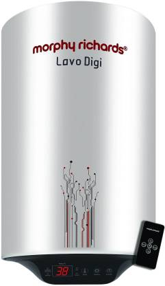 Morphy Richards 15 L Storage Water Geyser (Lavo Digital with Remote - Digi, White)