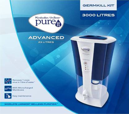 Pureit Germkill Kit 23 L Gravity Based Water Purifier