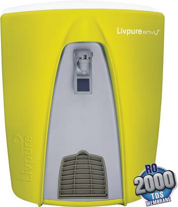 LIVPURE Envy Plus 2000 8 L RO + UV + UF Water Purifier