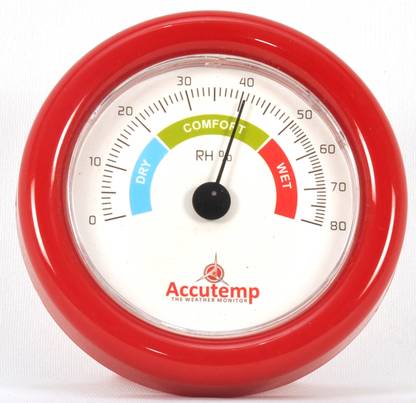 Accutemp Small Dial Hygrometer IIP-THM-401 Weather Station