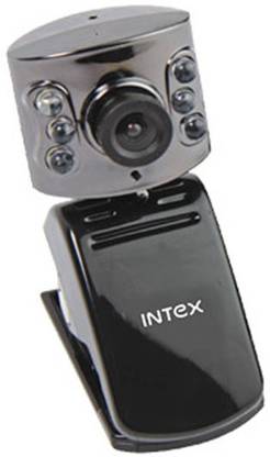Intex Intex Web Cam Night Vision 600k 16  Webcam with Built-In Microphone with Night Vision USB Connectivity